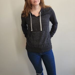 Grey Comfy Fitted swearshirt